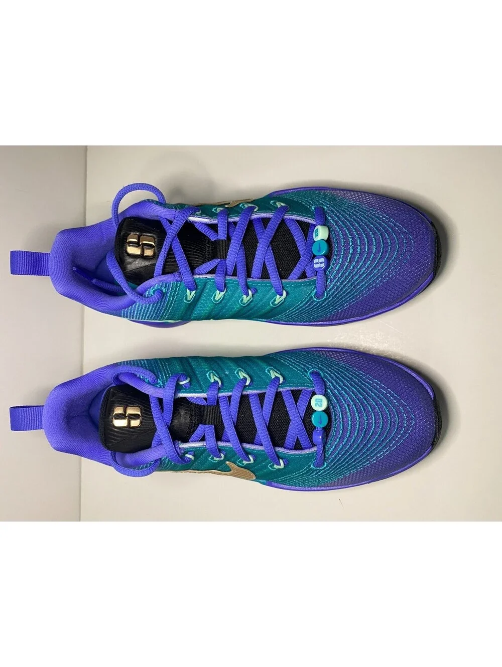 Nike Sabrina 3 IQ0831-500 Kids Sneaker 6 Sapphire Dusty Lace Up Basketball Shoes
